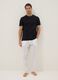 Black pure cotton regular-fit T-shirt_1