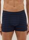 Pack of three blue stretch cotton boxers regular fit_1