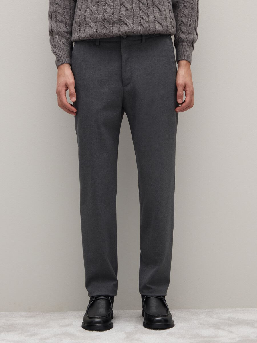 Pantaloni grigi regular fit_1