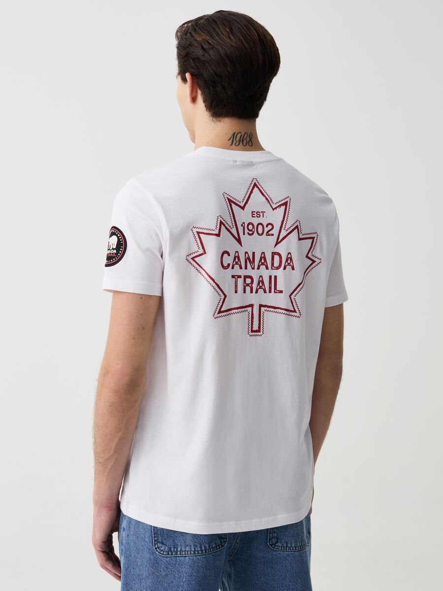 T-shirt con stampa Canada Trail_2