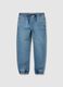 Boys' Regular Fit Blue Cotton Jog Denim_0