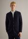 Pure Cotton Blue Regular Fit Cardigan_0