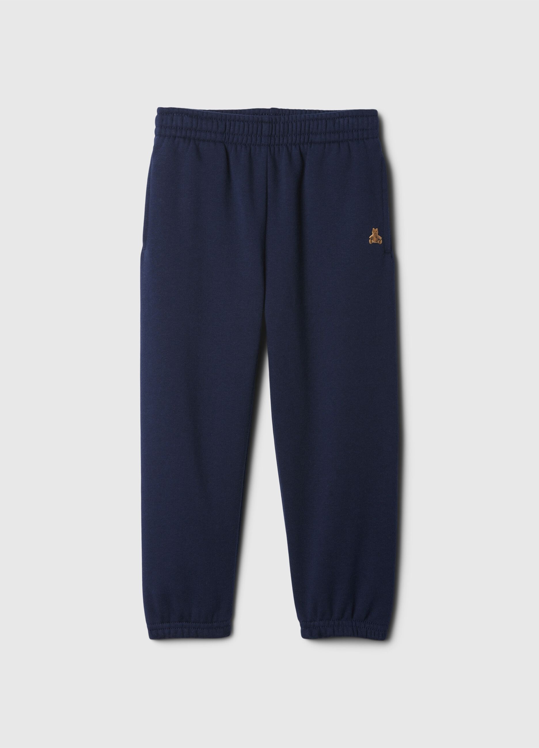 Children's Blue Trousers in Cotton and Polyester