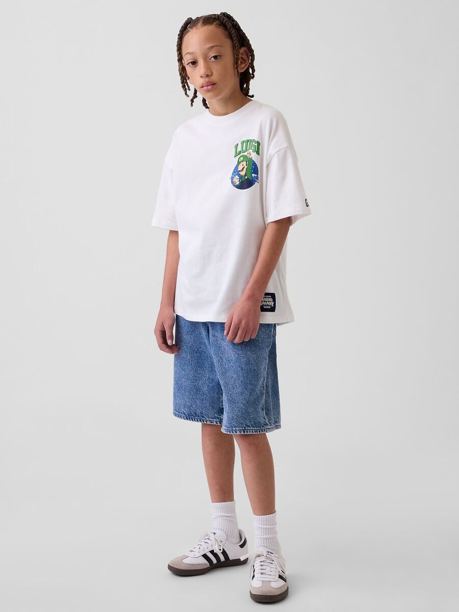 Super Mario Nintendo pure cotton short-sleeve T-shirt_2