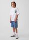 Super Mario Nintendo pure cotton short-sleeve T-shirt_1