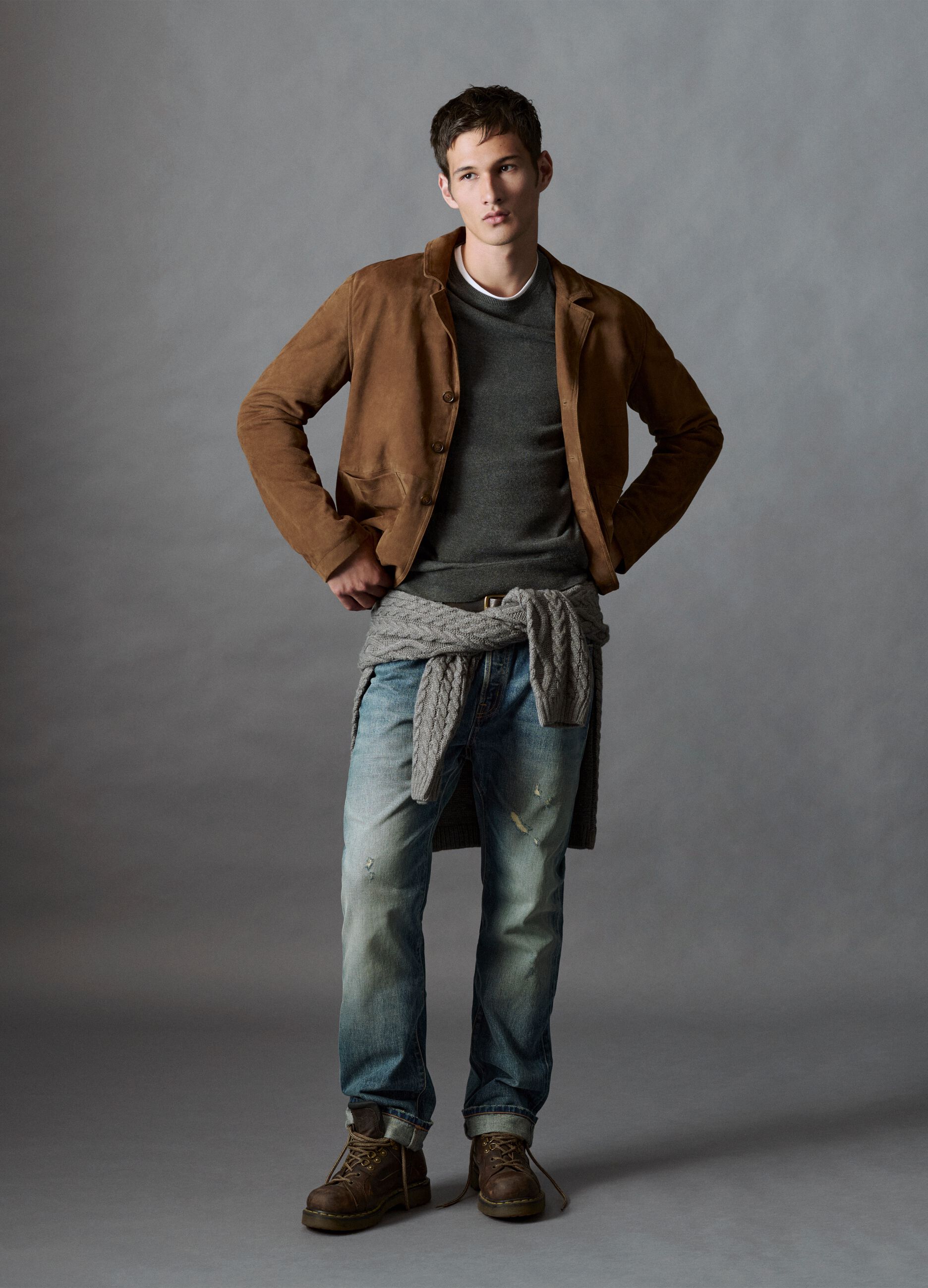 Pure Cotton Regular Fit Denim Jeans