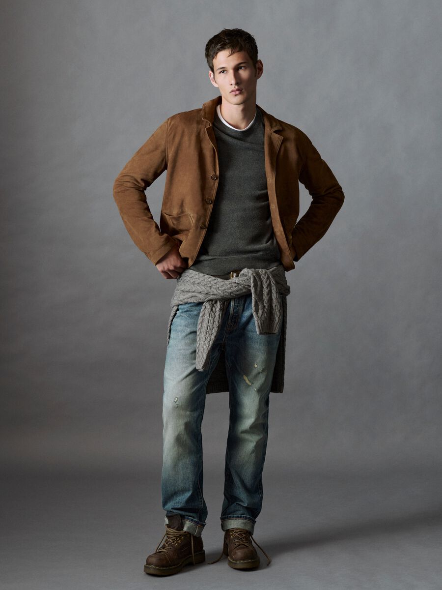 Pure Cotton Regular Fit Denim Jeans_0