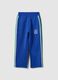 Children's Regular Fit Blue Cotton Blend Trousers_0