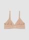 Reggiseno a triangolo beige in cotone organico e viscosa elasticizzata_6