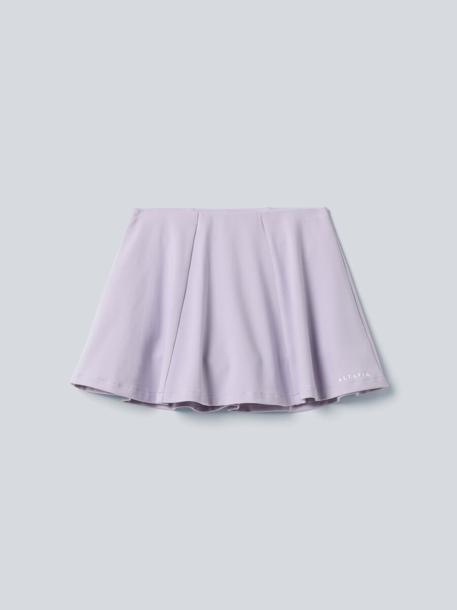 ALTAVIA COURT purple sports skirt in stretch technical fabric_3