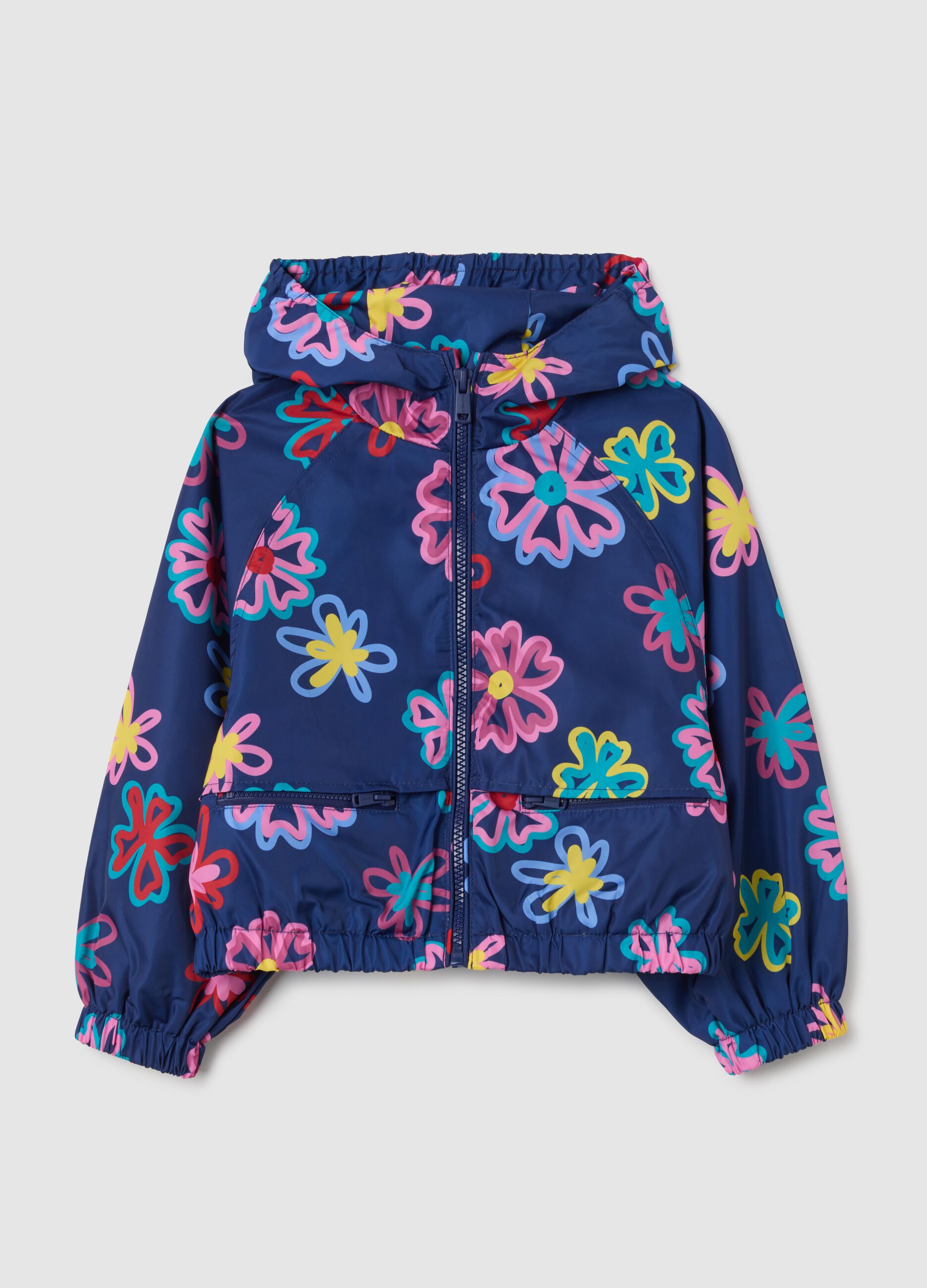 Girls' Jacket in Multicolour Blend Regular Fit