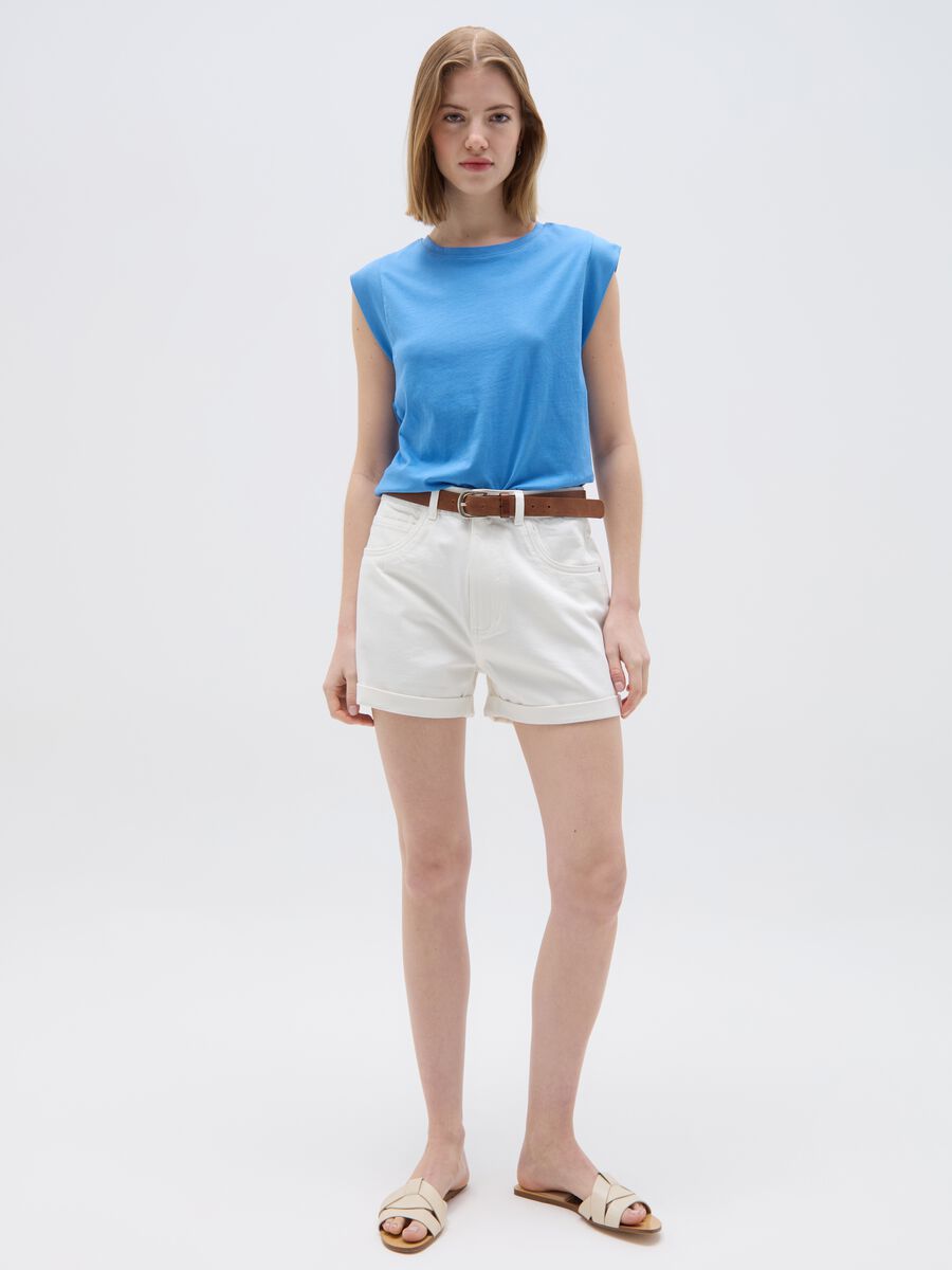 Relaxed-fit sleeveless T-shirt_2