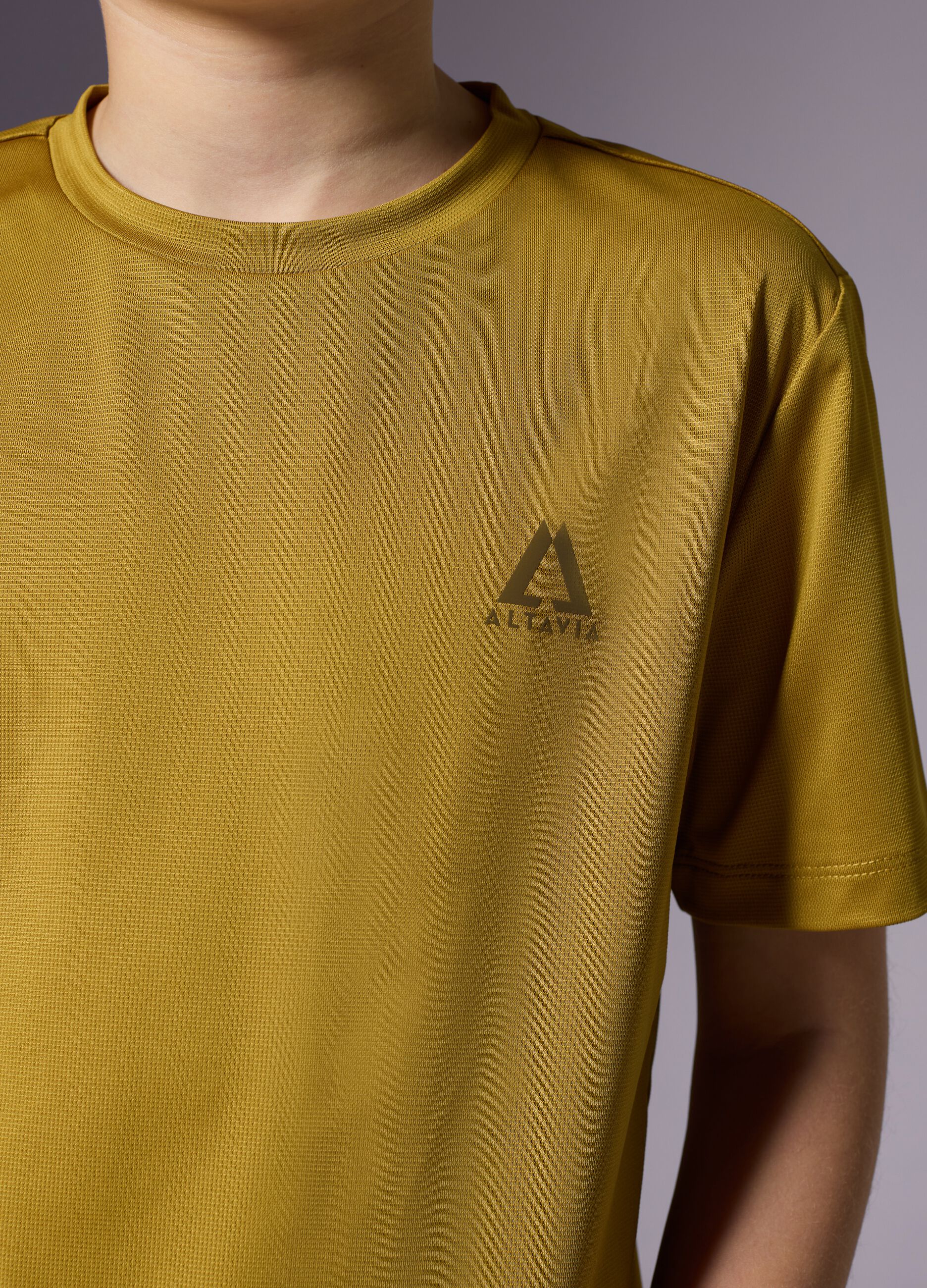 ALTAVIA WITH DEBORAH COMPAGNONI T-shirt in technical fabric