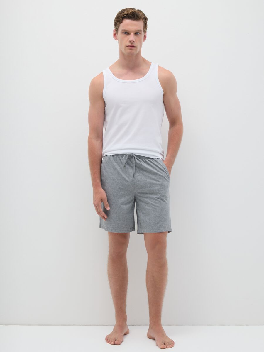 Grey pure cotton pyjamas regular fit_0