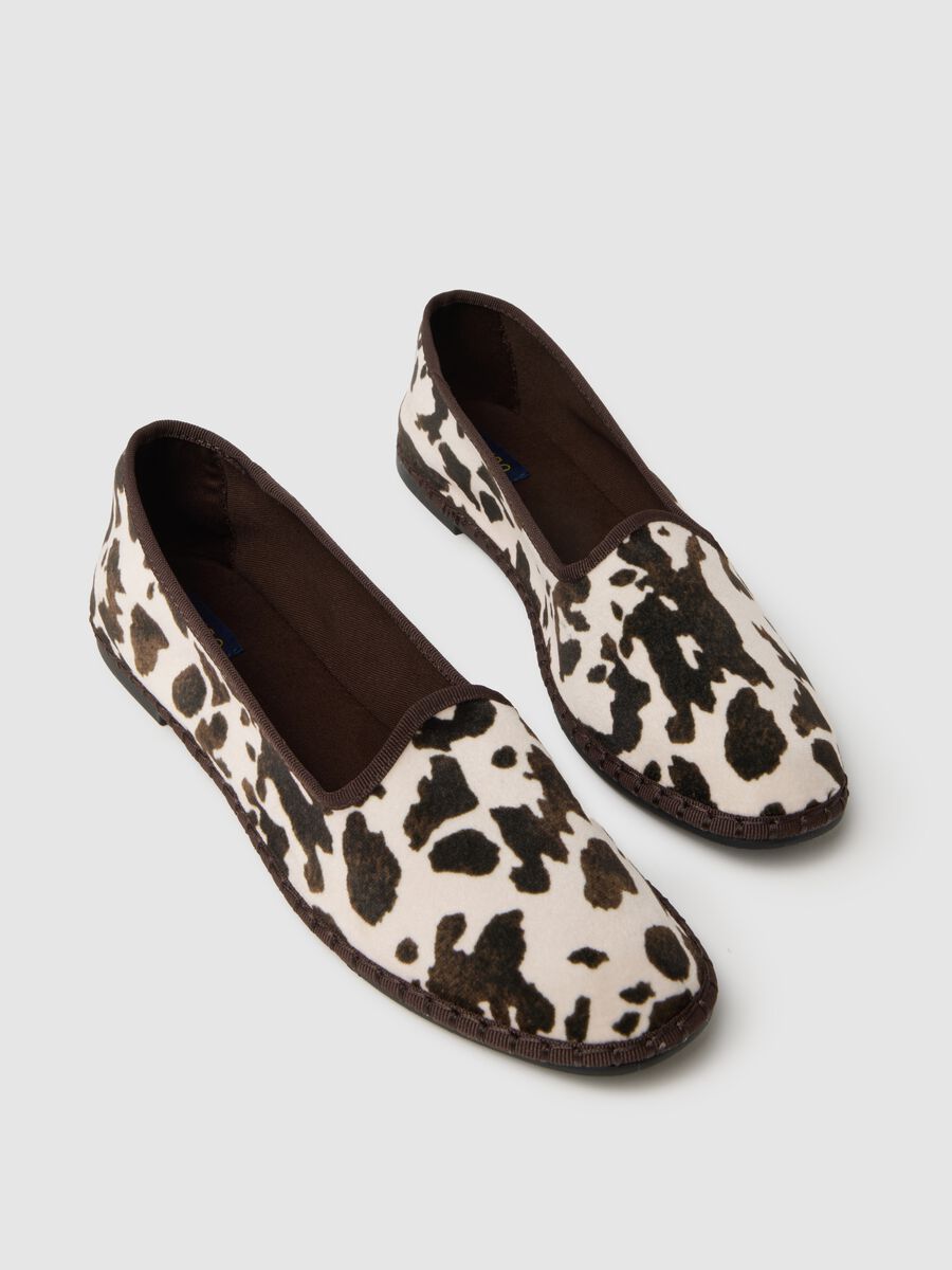 Friulian shoes with animal print_1