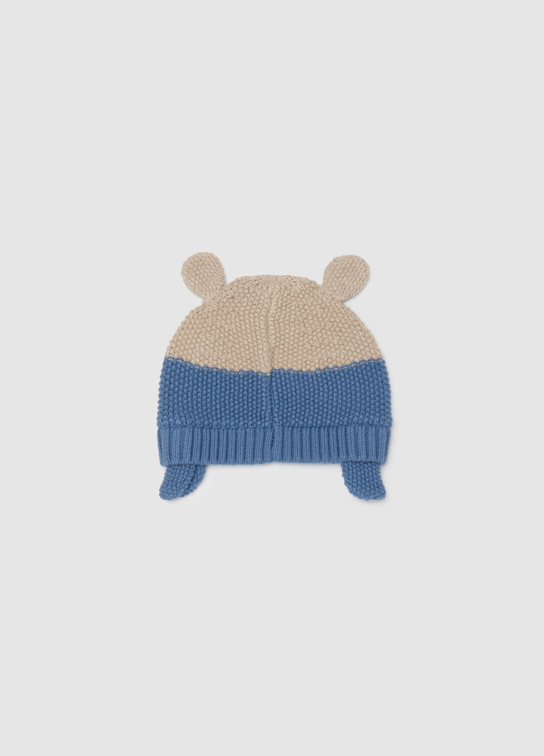 Newborn hat in pure multicoloured cotton
