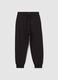 Plush joggers with drawstring_0
