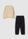 French terry jogging set with print_1