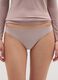 Beige stretch cotton Brazilian brief_1