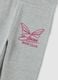 Grey cotton girls' leggings with Winx print_2