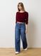Pure red wool sweater regular fit_2