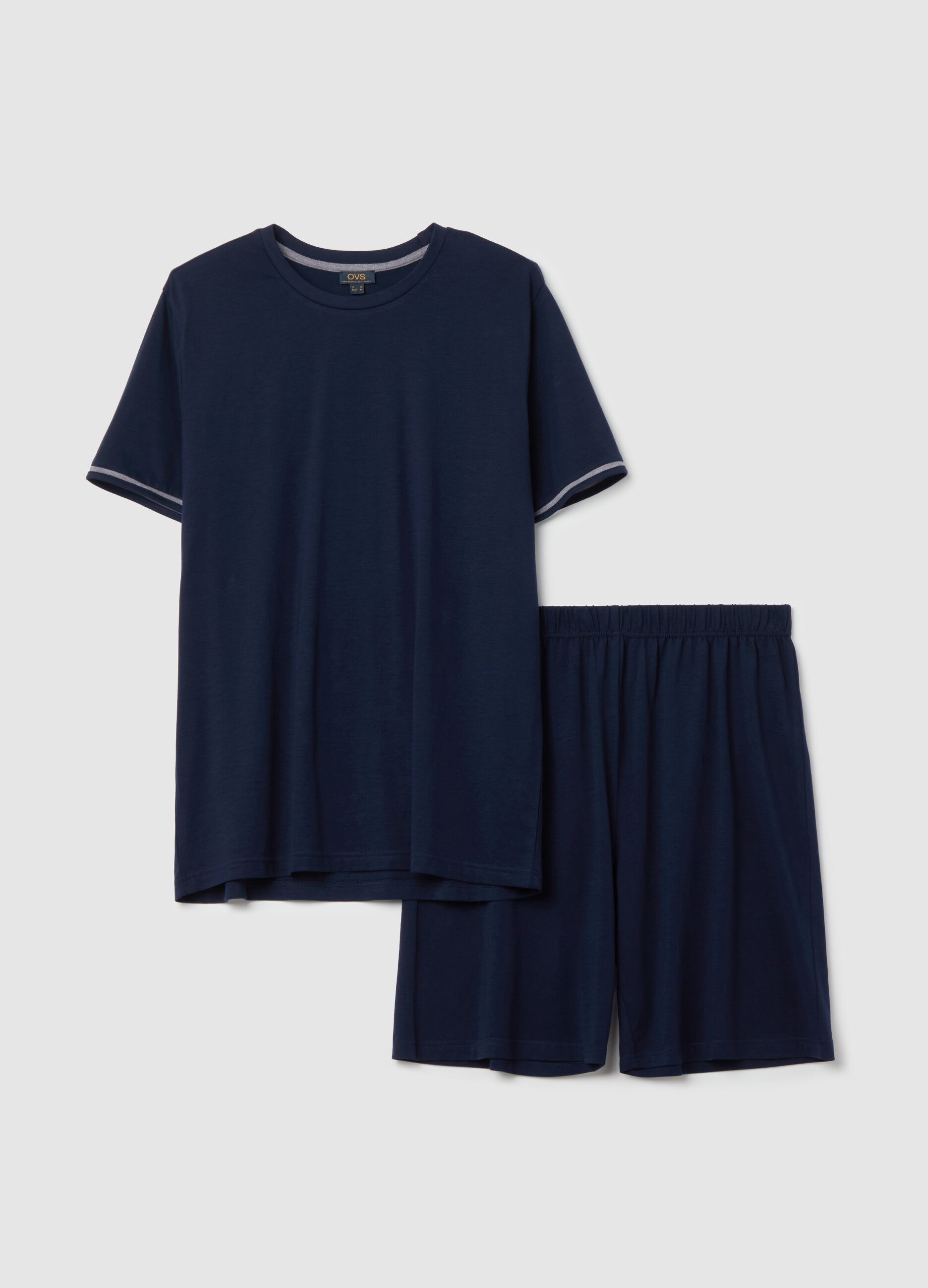 Short pyjamas in Supima cotton