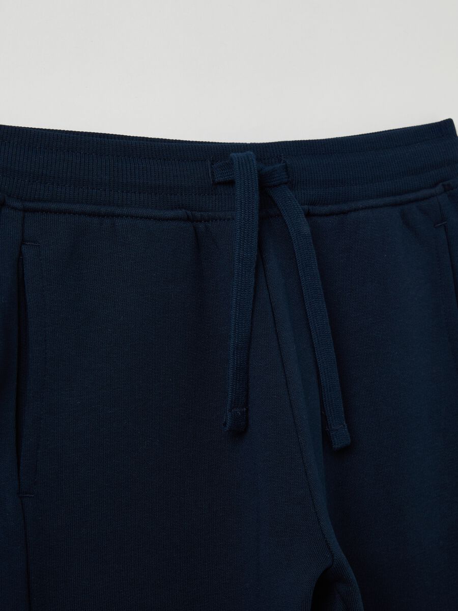 Joggers in felpa con coulisse_2