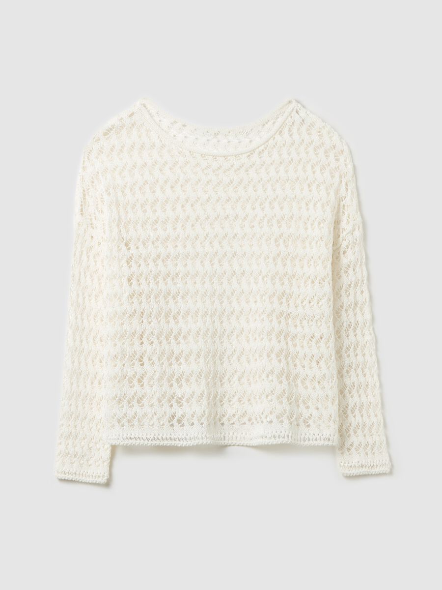 Knit top with boat neck_4