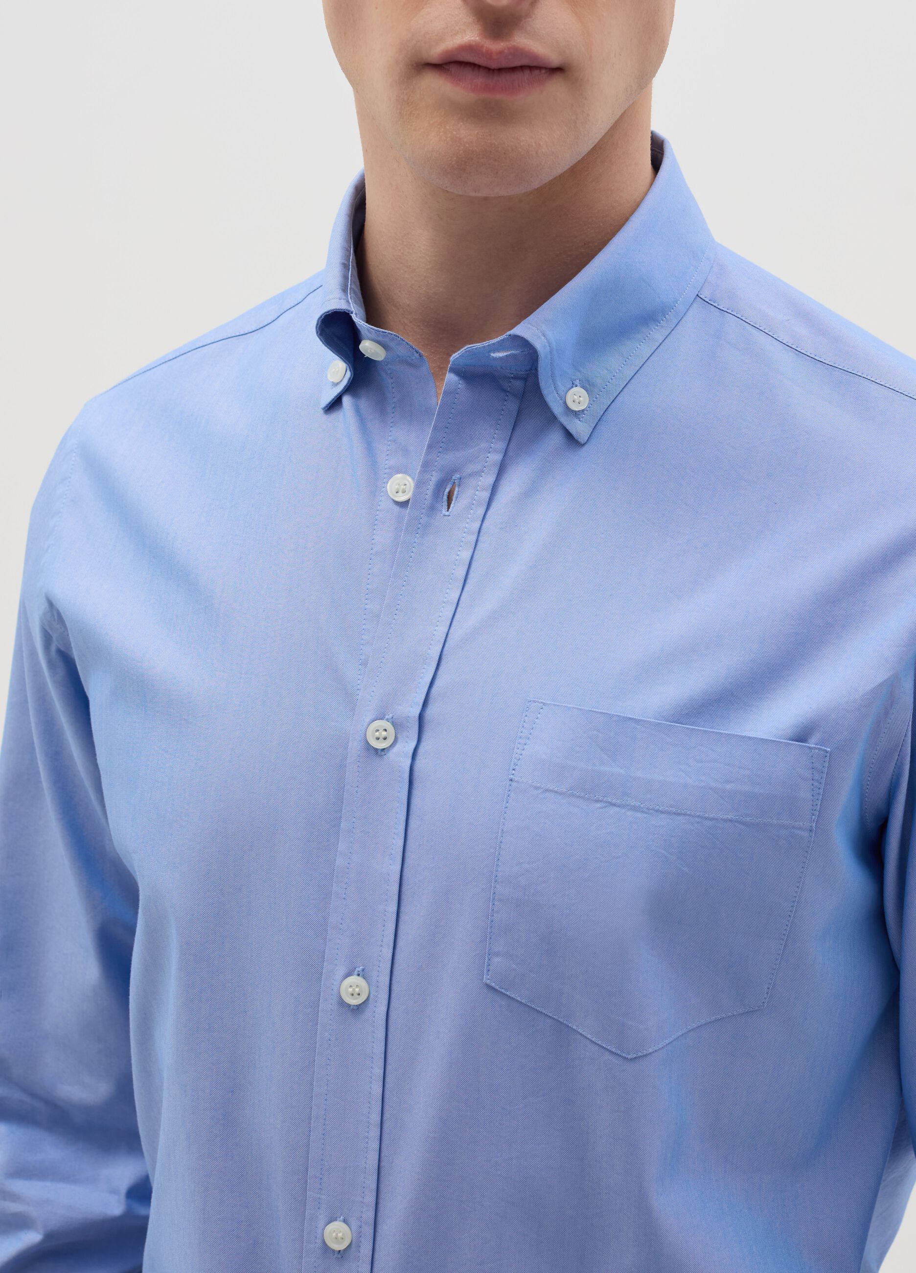 Easy-iron button-down shirt