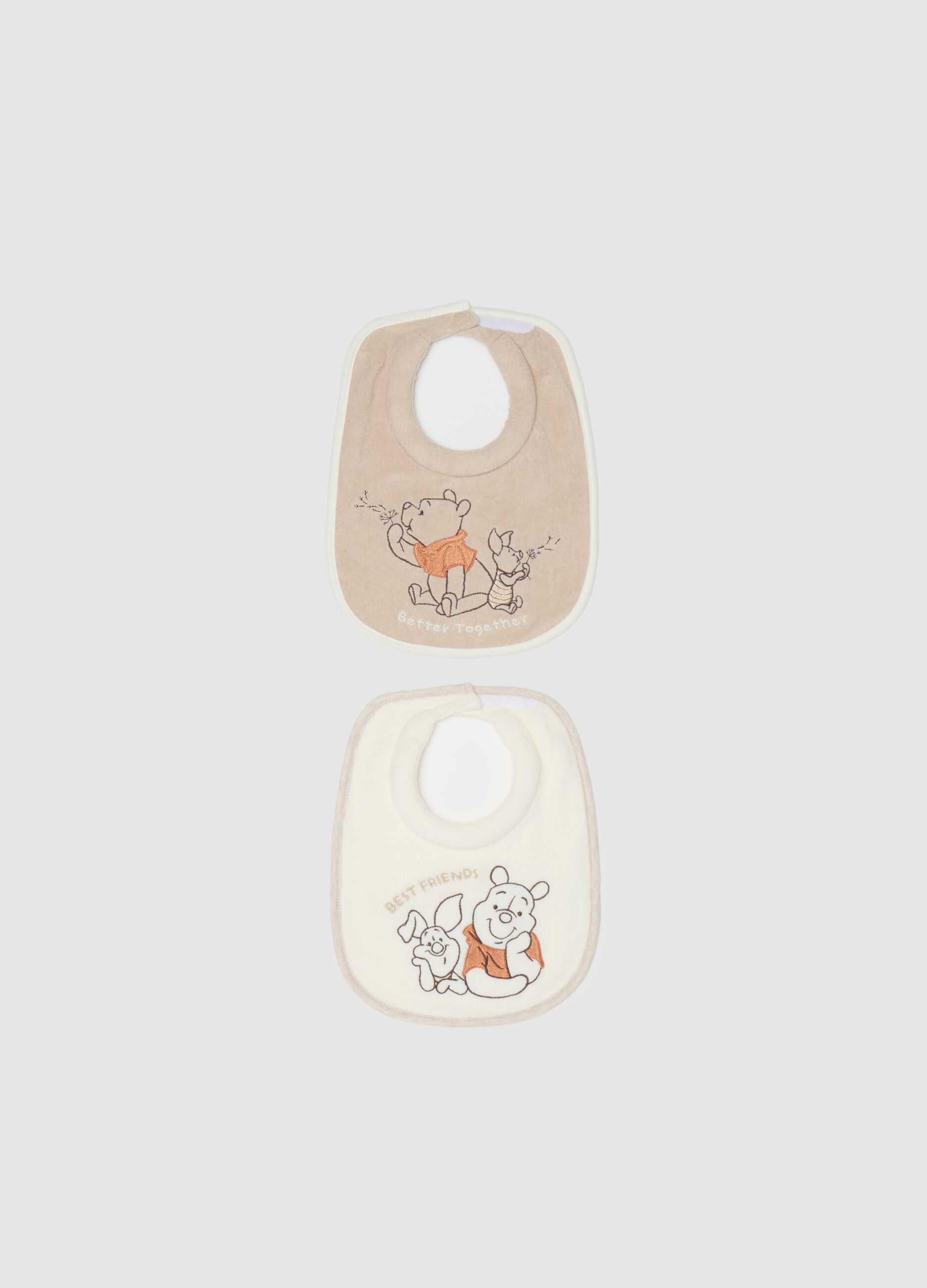Bipack bavaglini imbottitura extra assorbente Winnie the Pooh