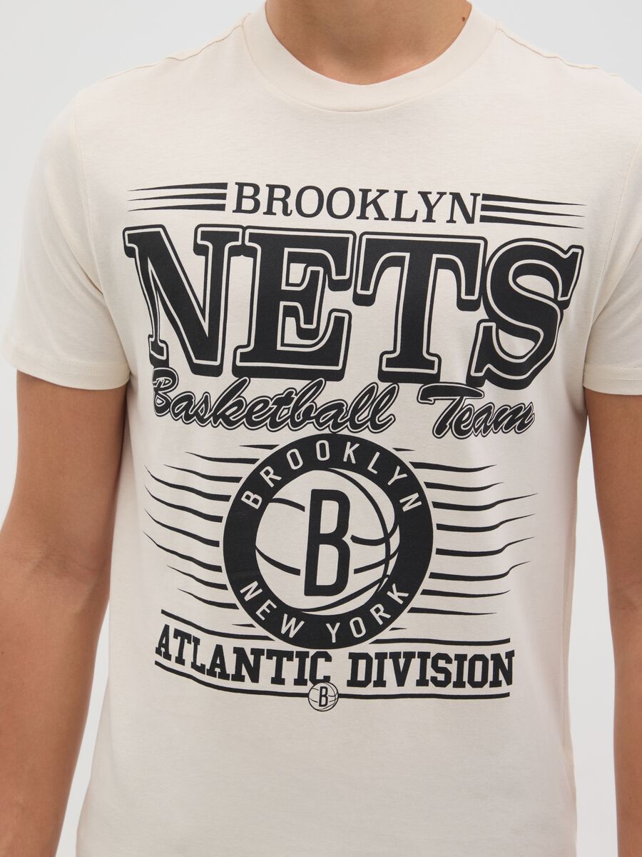 Cotton NBA Brooklyn Nets T-shirt_2