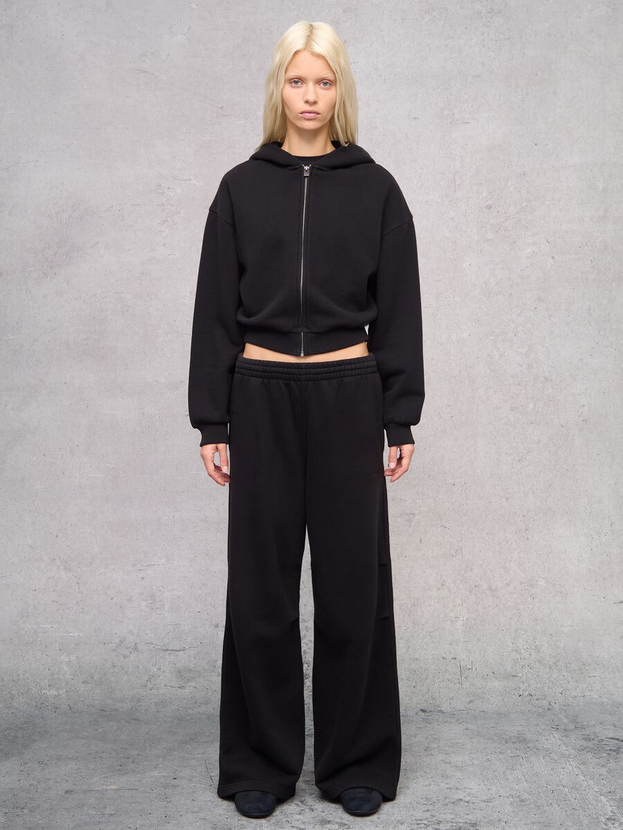 Black Flare Sweatpants_1