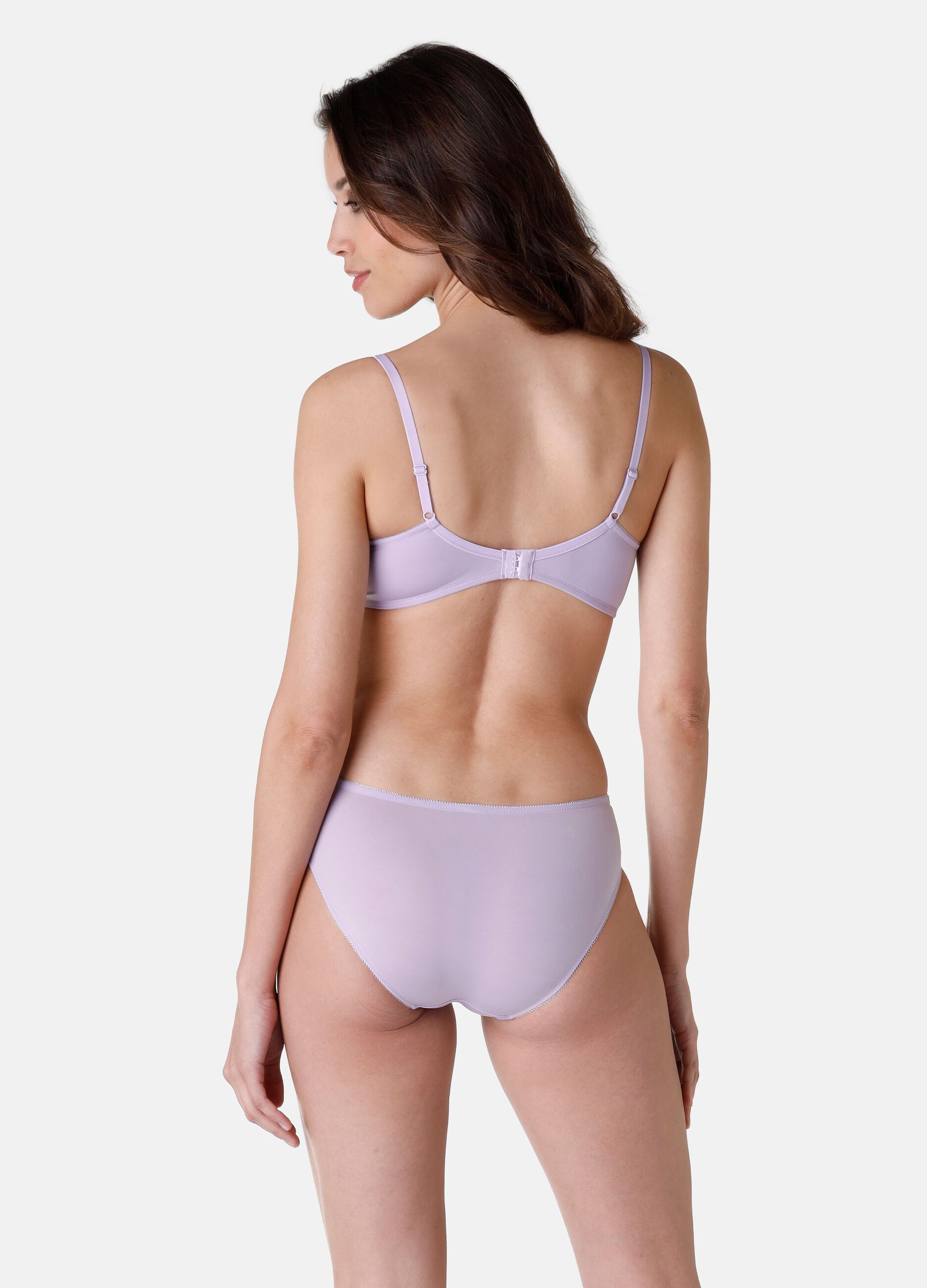 Embroidery Lace bra with underwiring