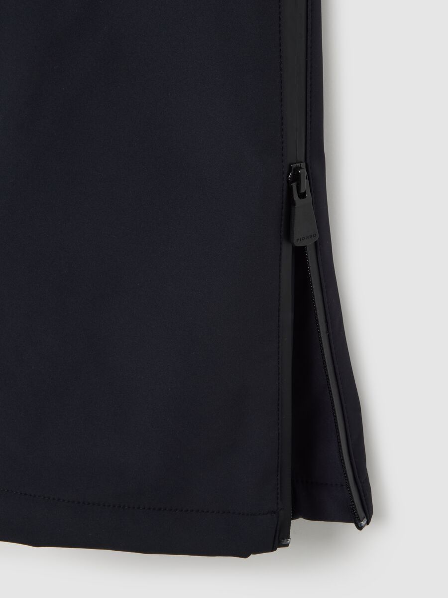 Black Skinny Fit Sports Trousers_5