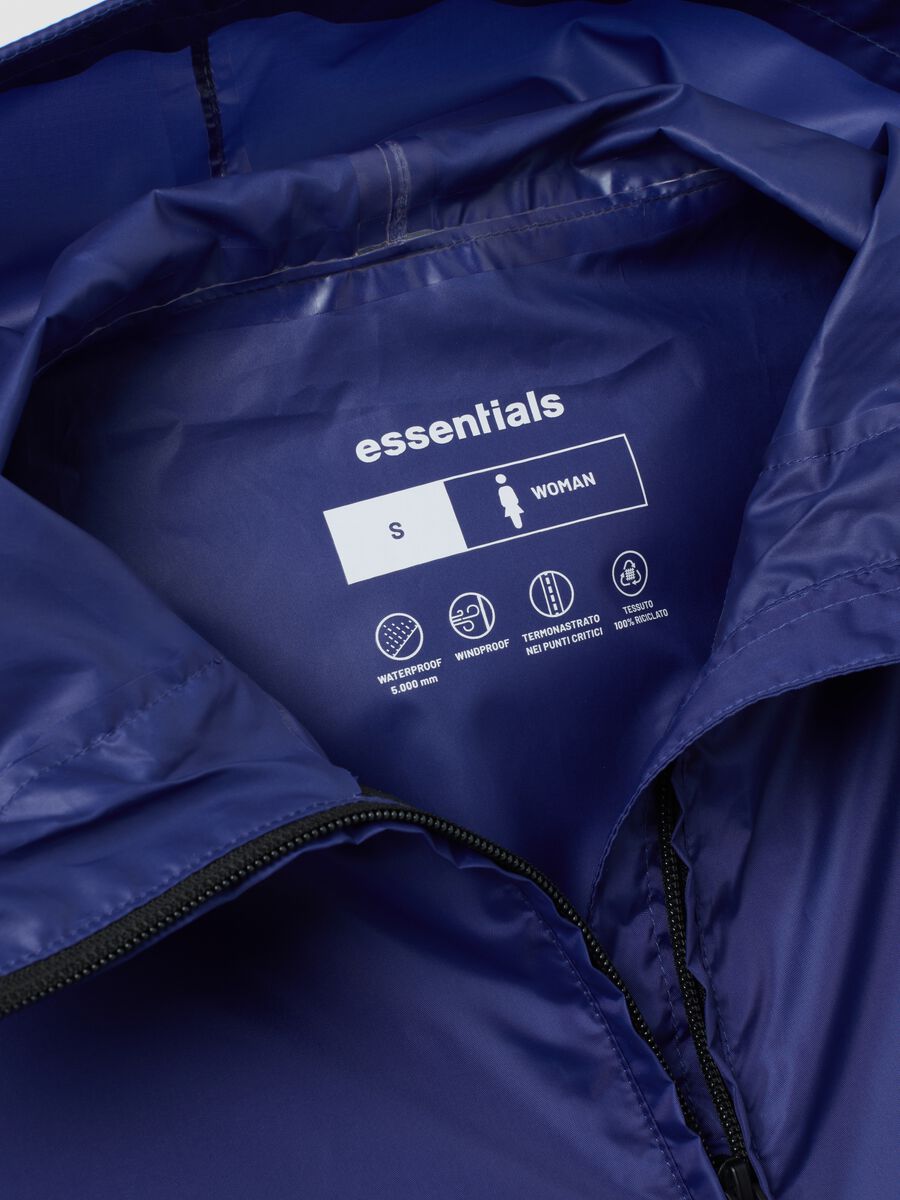 Women's blue regular fit jacket_1