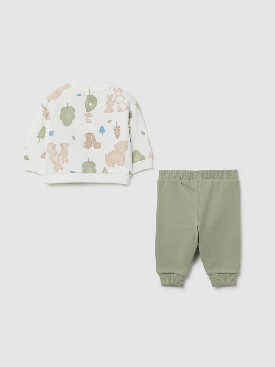Multicoloured pure cotton baby outfit_1