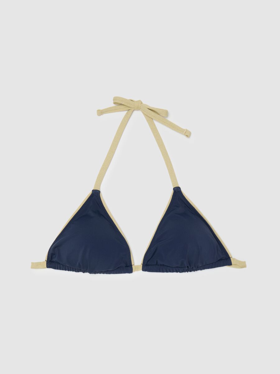 Women's Multicolour Stretch Blend Bikini Top_4