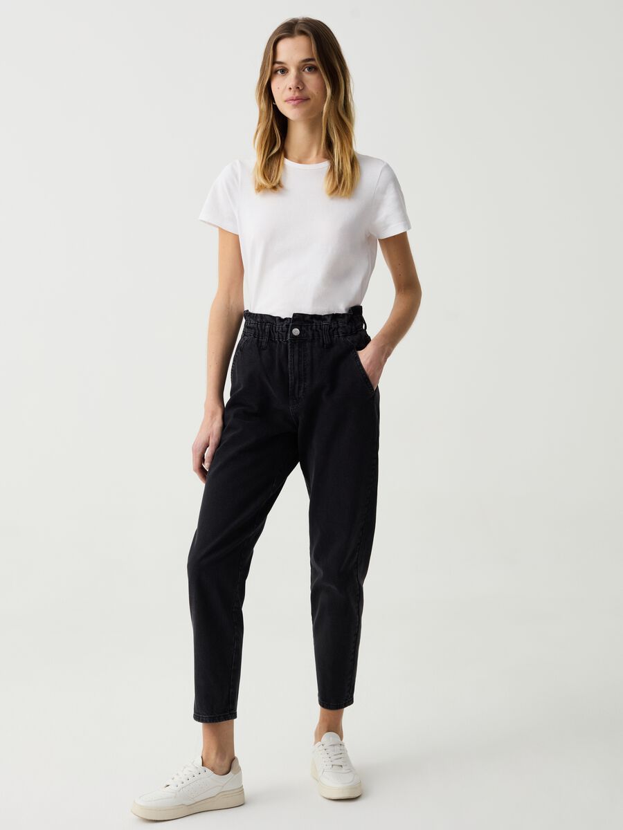 Mum-fit cropped jeans_0