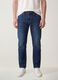 Regular fit denim jeans in pure cotton_1