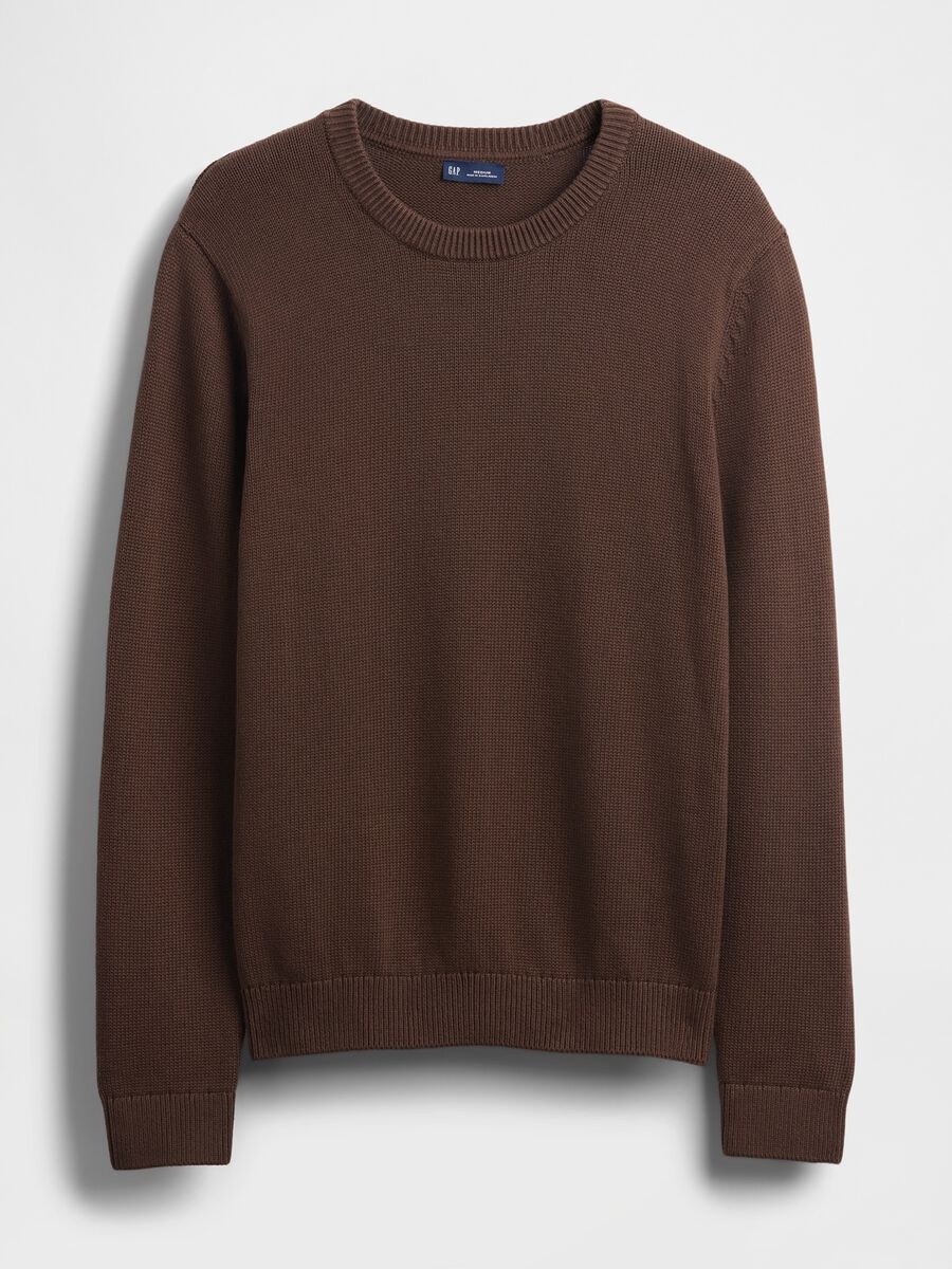 Maglione girocollo in cotone_3