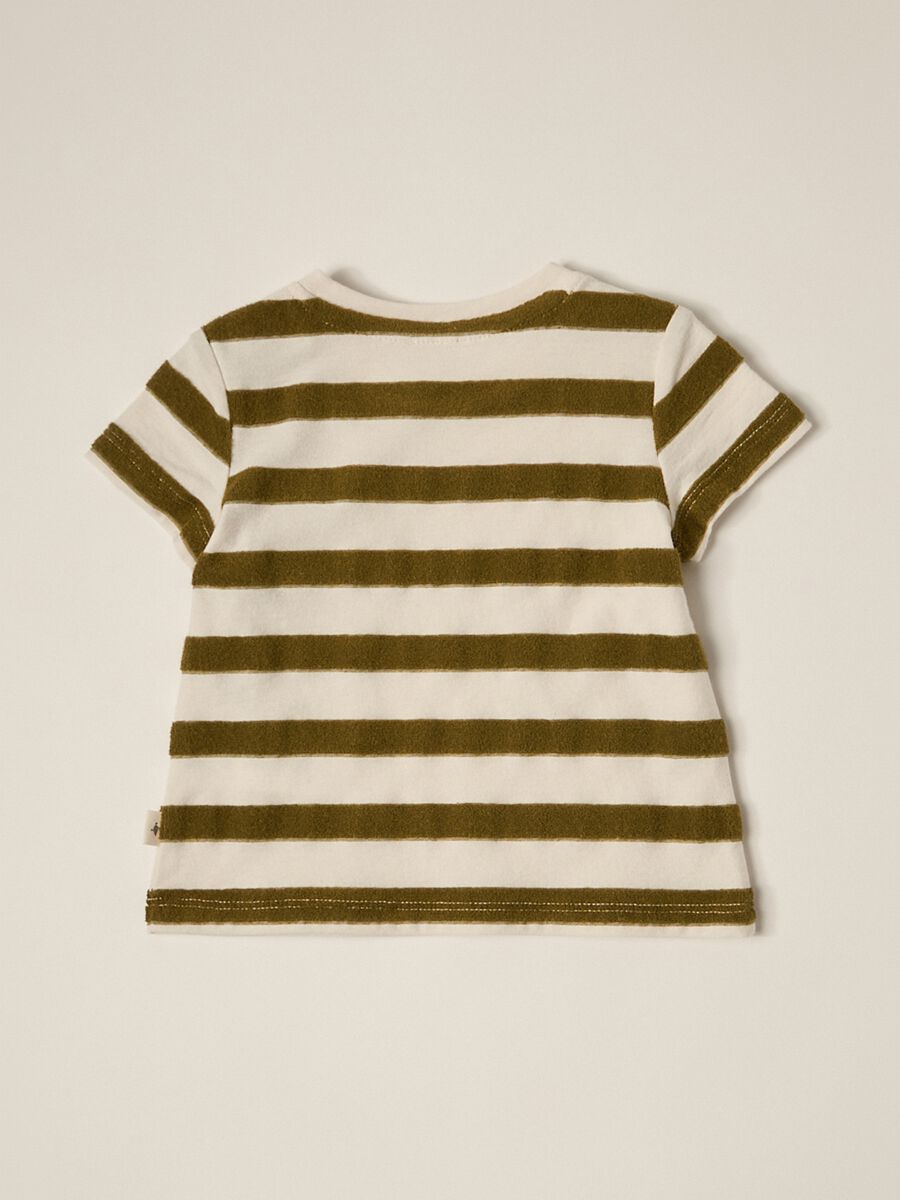 IANA newborn boy T-shirt in cotton blend jersey_1