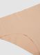 Culotte in tessuto elasticizzato beige_5