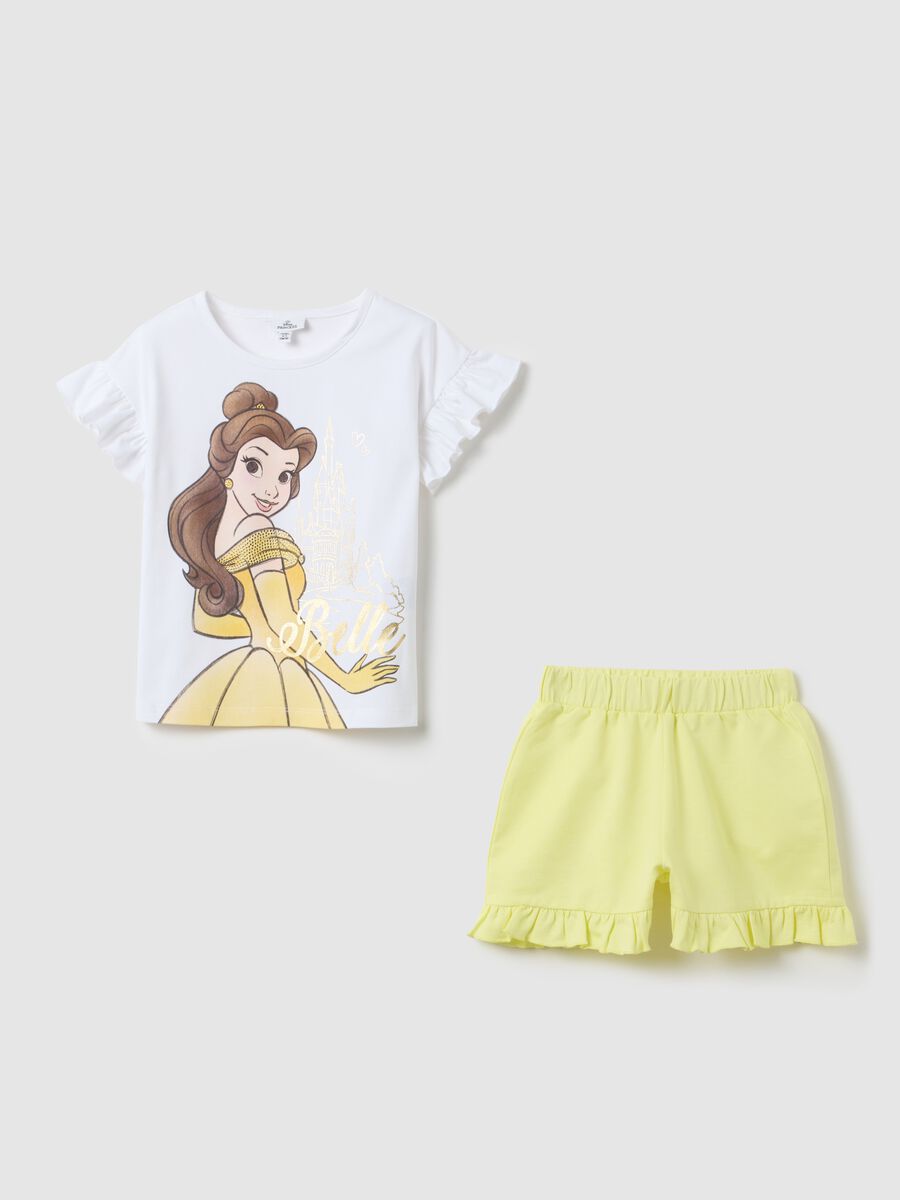 Disney Bella Short Jogging Set in Stretch Cotton_0