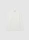 Boys' white pure cotton jumper with regular fit_3