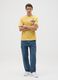Yellow Pure Cotton T-shirt Relaxed Fit_0