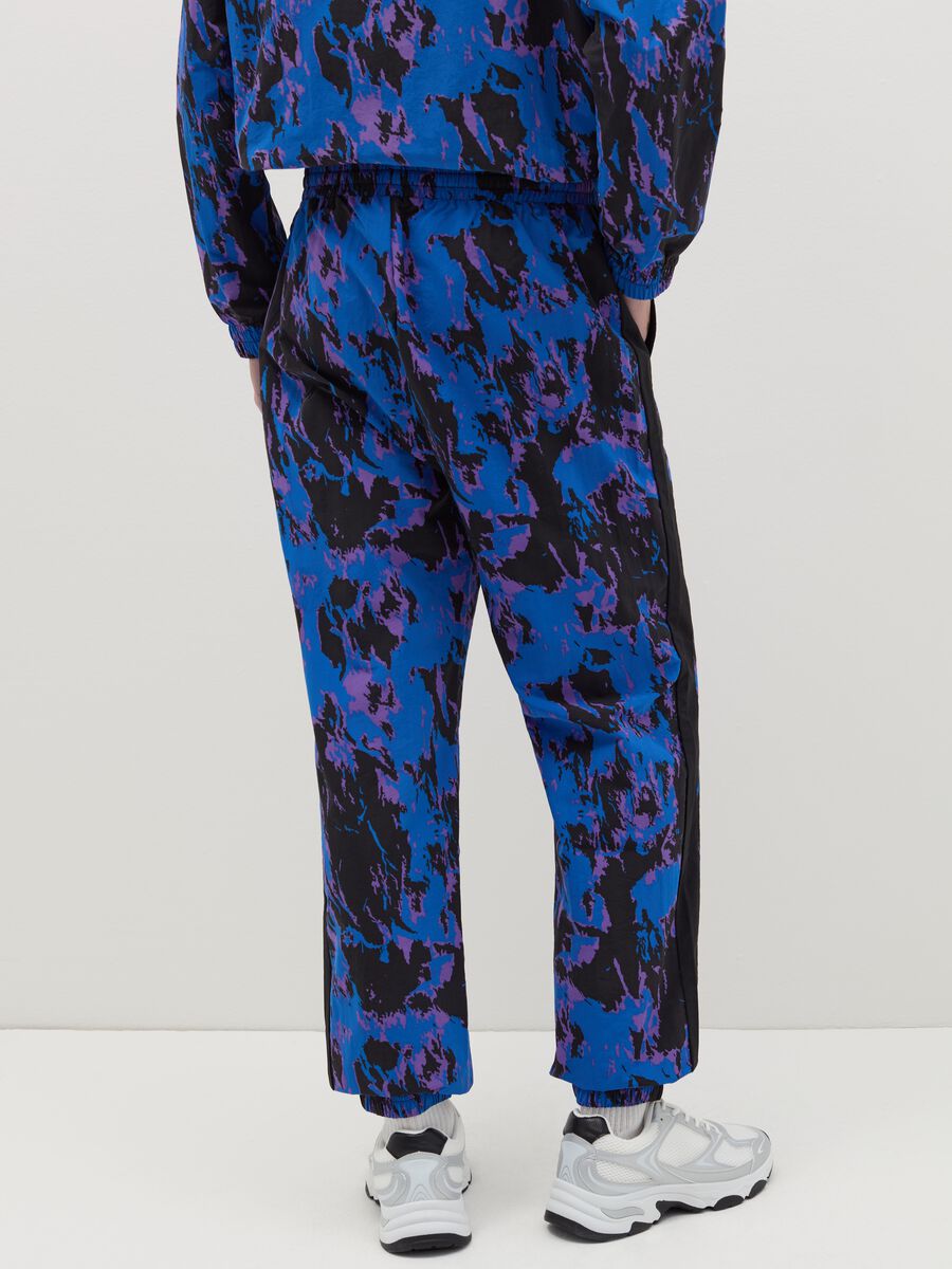B.ANGEL X THE SEA BEYOND tie-dye joggers with drawstring_2