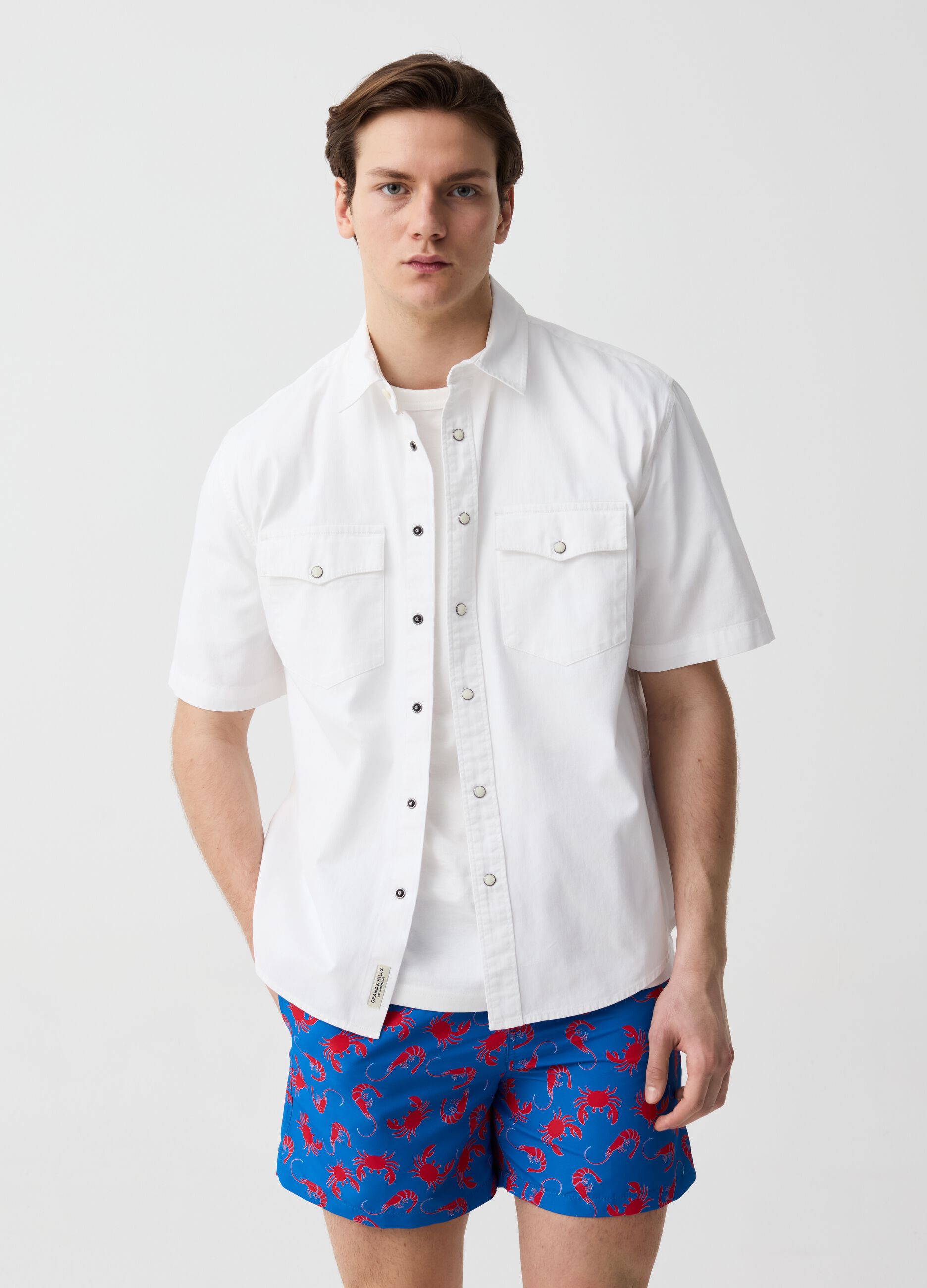 Ovs Costume boxer con stampa granchi