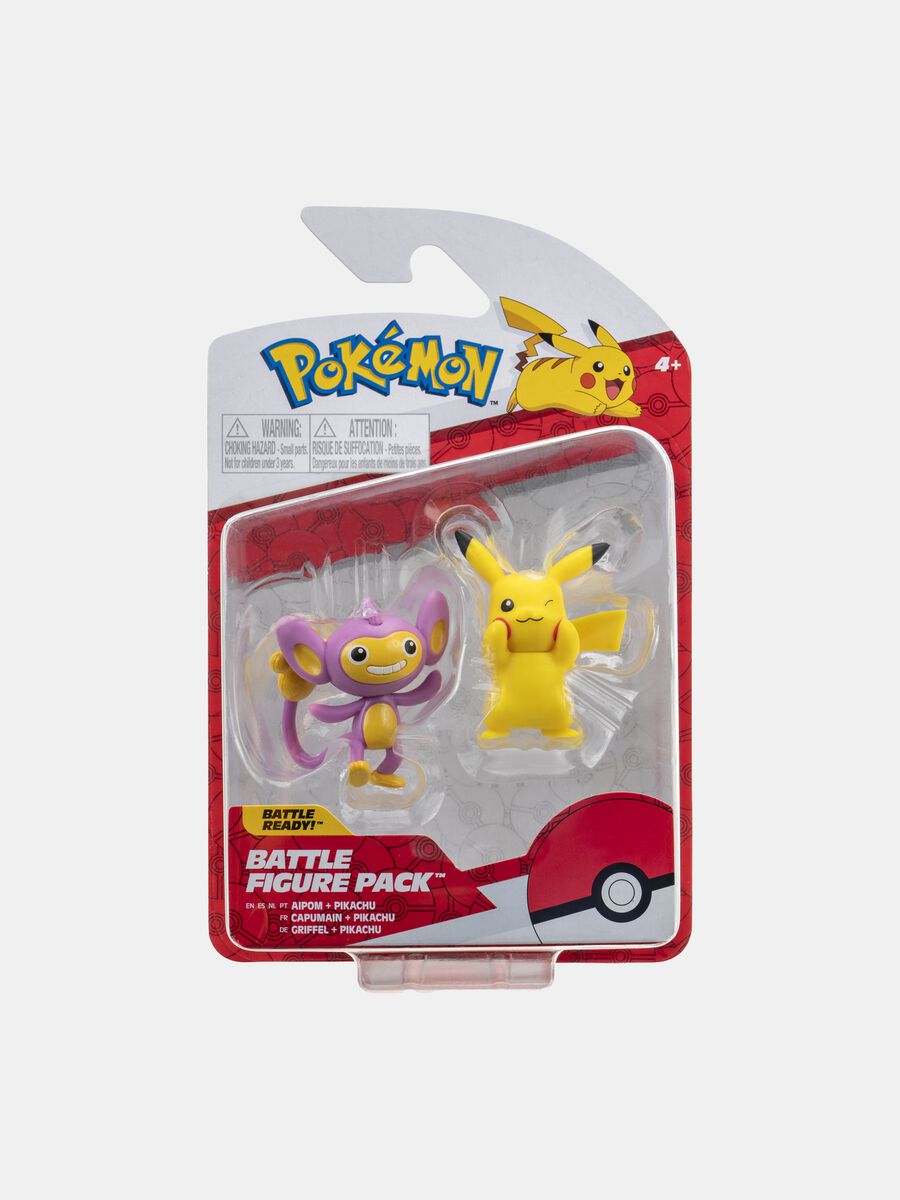 Pokémon Pikachu and Aipom battle set_1