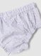 Completo bianco in puro cotone con abito e coulotte_2