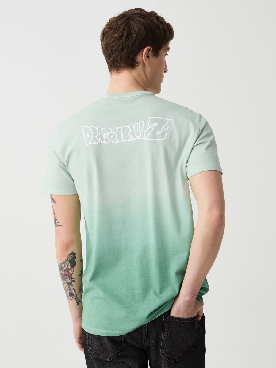 T-shirt degrade con stampa DragonBall Z Freezer_2